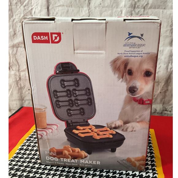 NEW DASH Mini Dog Treat Maker, Small, Red - Picture 2 of 6